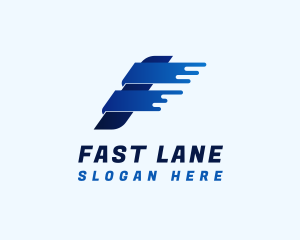 Fast Racing Gaming logo design