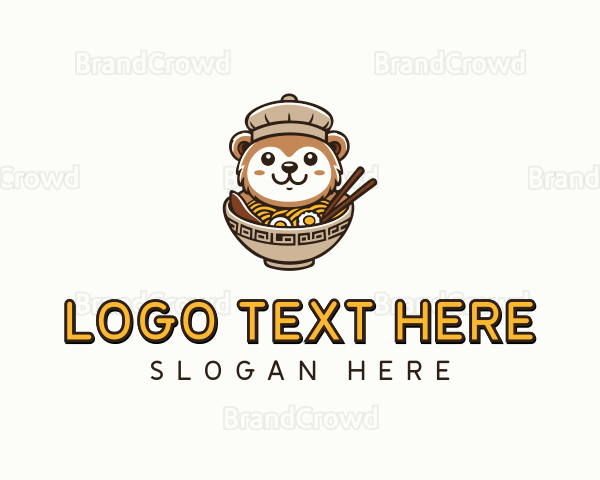 Bear Asian Noodles Logo