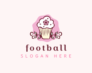 Flower - Flower Muffin Cupcake logo design