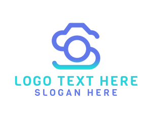 Youtube - Letter S Camera logo design