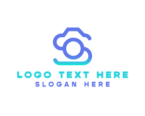 Instagram - Letter S Camera logo design