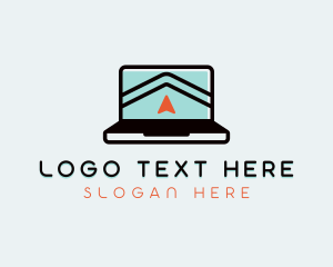 Laptop Repair - Technology Computer Laptop logo design