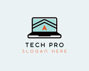 Pc - Technology Computer Laptop logo design