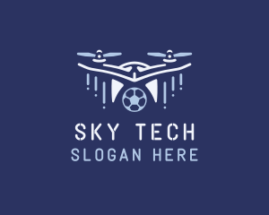 Drone - Aerial Drone Camera logo design