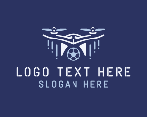 Videography - Aerial Drone Camera logo design