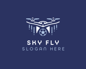 Aerial Drone Lens logo design