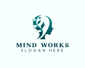 Natural Mind Psychology logo design