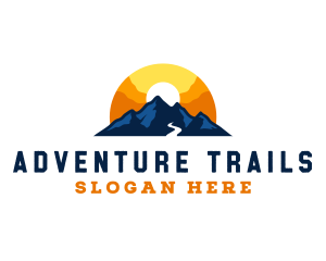 Peak Mountain Trekking logo design