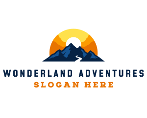 Peak Mountain Trekking logo design