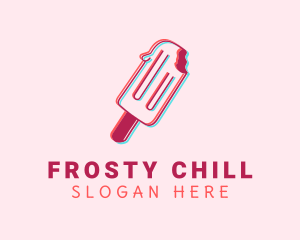 Cold - Cold Popsicle Anaglyph logo design