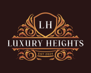 Ornamental Luxury Crest logo design