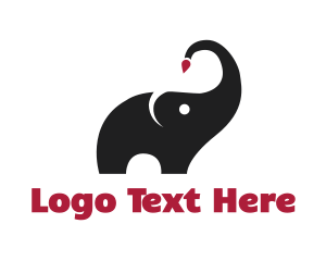 Painter - Elephant Painter logo design