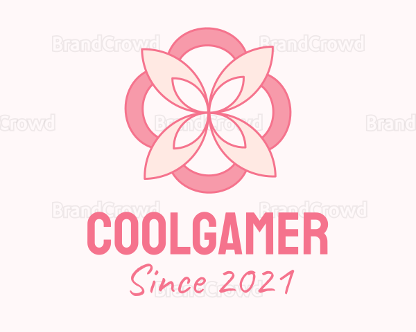 Cute Flower Boutique Logo