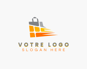 Boutique - Market Shopping Bag logo design