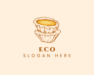 Confection - Dessert Egg Tart logo design