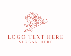 Beautician - Beautician Makeup Brush logo design