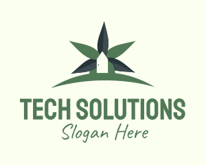 Green Cannabis House  Logo