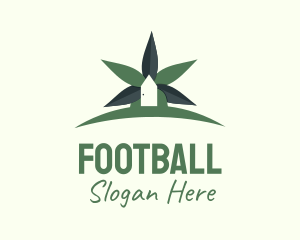Green Cannabis House  Logo