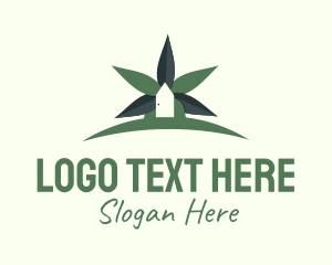 Green Cannabis House  Logo