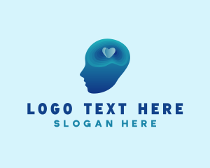 Psychologist - Human Mental Wellness logo design