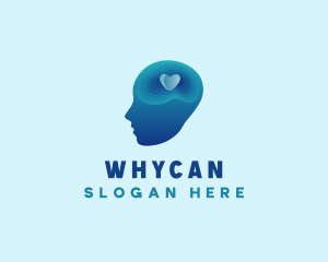 Brain - Human Mental Wellness logo design