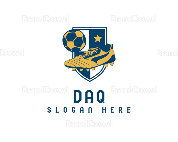 Soccer Shoes Sports Logo