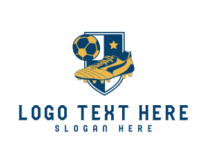 Shoes - Soccer Shoes Sports logo design