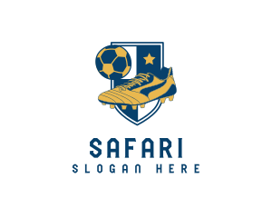 Soccer Shoes Sports Logo