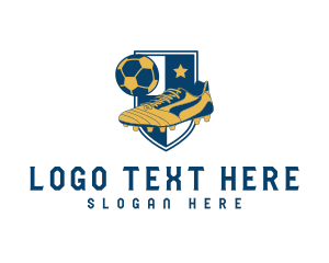 Soccer - Soccer Shoes Sports logo design