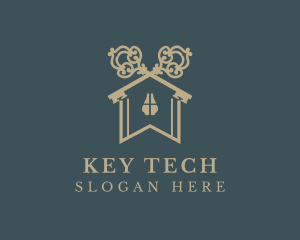 House Key Realty logo design