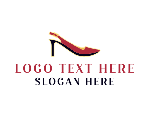 Footwear - Luxury Fashion Stilettos logo design