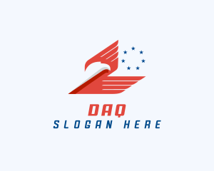 Politician - American Eagle Wings Star logo design