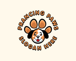 Dog Paw  Pet logo design