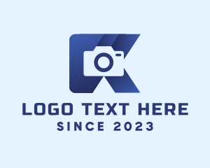 Photograph - Camera Photography Letter K logo design
