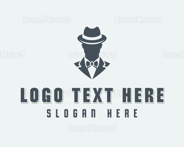 Gentleman Tuxedo Grooming Logo