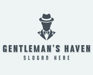 Gentleman Tuxedo Grooming logo design