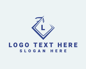 Logistics - Airplane Travel Tour logo design