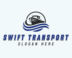 Boat Transport Ferry logo design