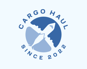 Logistics Cargo Plane logo design