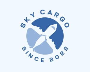 Logistics Cargo Plane logo design