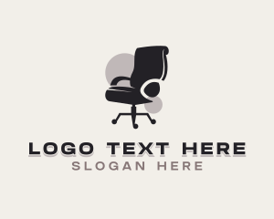 Home Staging - Chair Furniture Decor logo design