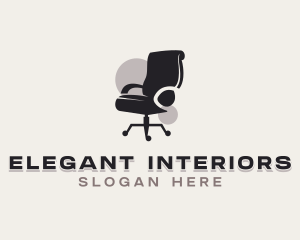 Chair Furniture Decor logo design