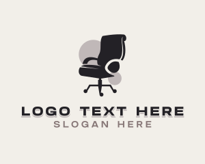 Home Decor - Chair Furniture Decor logo design