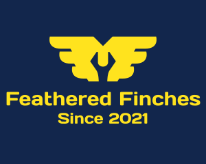 Mechanic Wrench  Wings  logo design