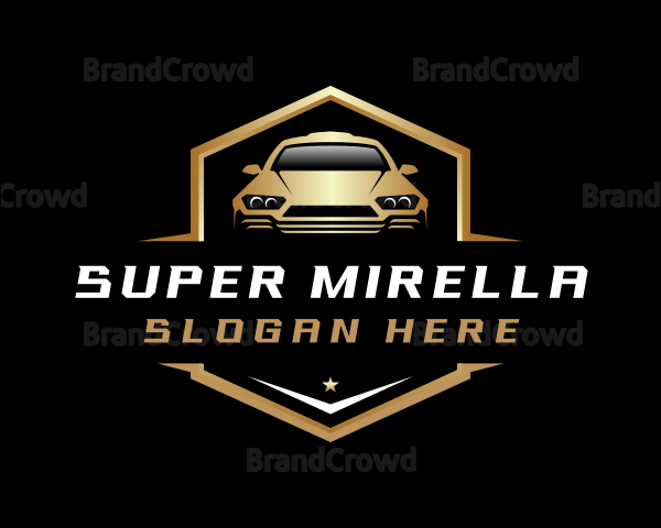 Premium Car Racing Logo