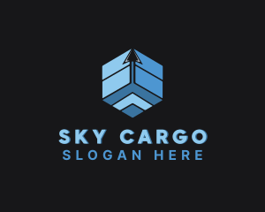 Logistics Shipping Arrow  logo design