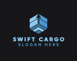 Shipping - Logistics Shipping Arrow logo design