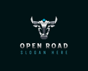 Cyber Bull Horn Logo