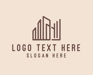 Storage - Building Property Contractor logo design