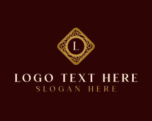 Premium - Luxury Wooden Craft logo design